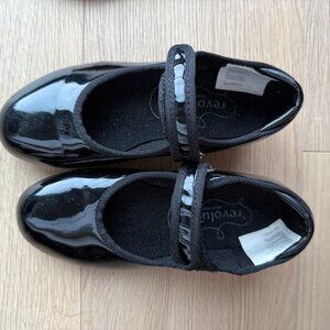 REVOLUTION EASY-ON STUDENT TAP AND NO TIE BALLET SHOE (GIRLS)